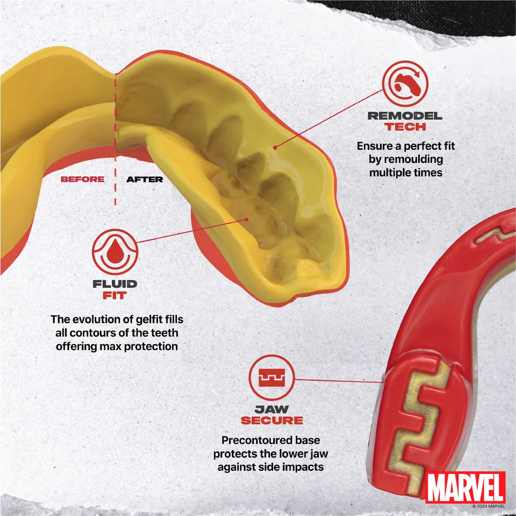 Chránič zubů Safe Jawz Marvel Iron Man Junior