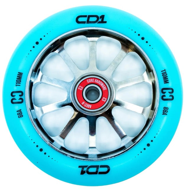 Kolečko CORE CD1 110 Blue Chrome