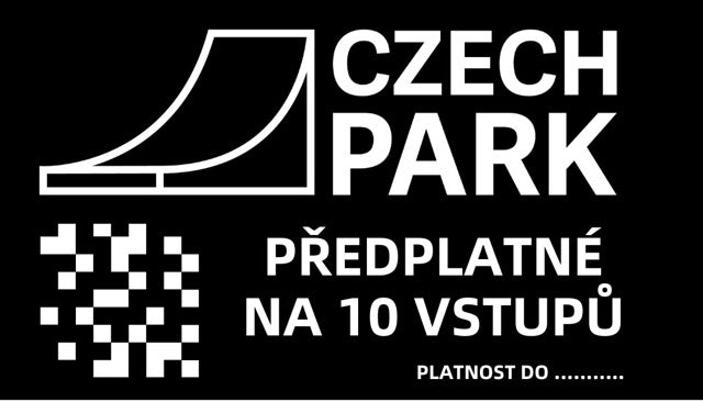 CZECH PARK předplatné na 10 vstupů