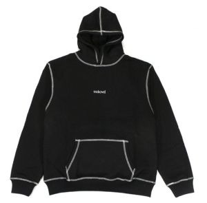 Mokovel CONTRAST HOODIE BLACK 