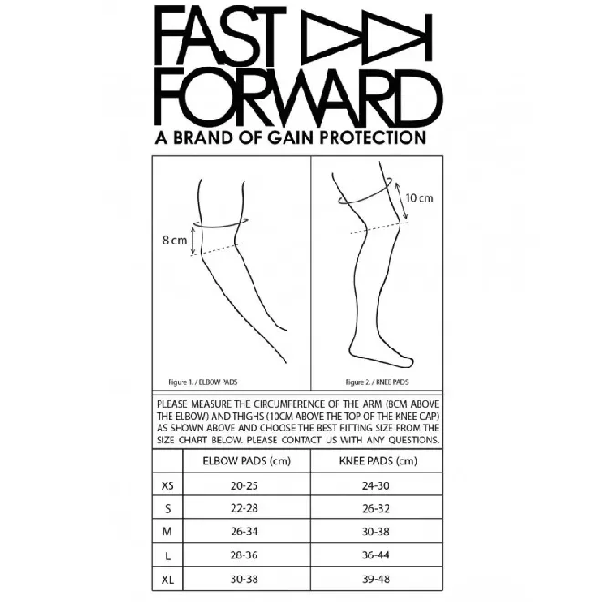 Térd- és könyökvédő Gain Fast Forward Rookie