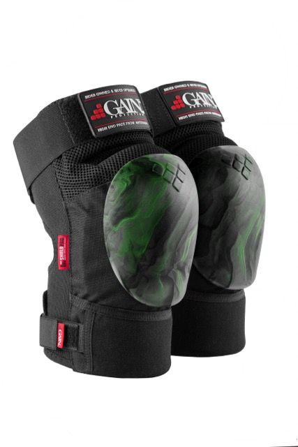 Térdvédők GAIN Protection THE SHIELD PRO Black Green