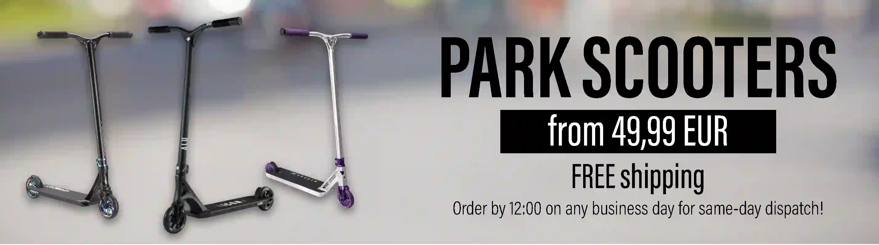 Park scooters